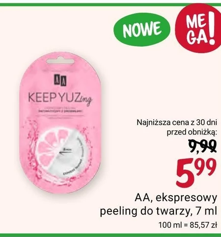 Peeling do twarzy AA