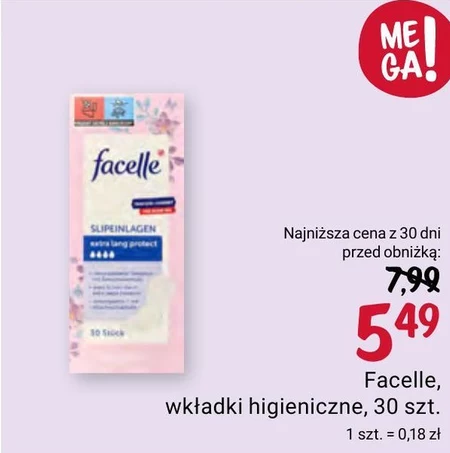 Wkładki higieniczne Facelle