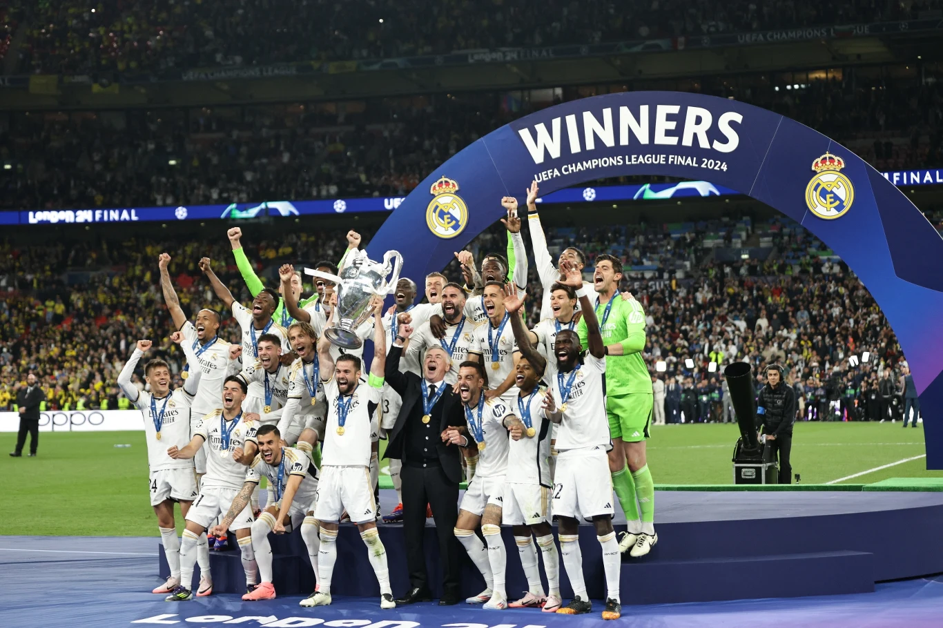 Liga Mistrzów, w edycji która się właśnie zakończyła na Wembley triumfem Realu Madryt, to ciąg zdarzeń prowokujących do myślenia o przypadkowości Liga Mistrzów, w edycji która się właśnie zakończyła na Wembley triumfem Realu Madryt, to ciąg zdarzeń prowokujących do myślenia o przypadkowości