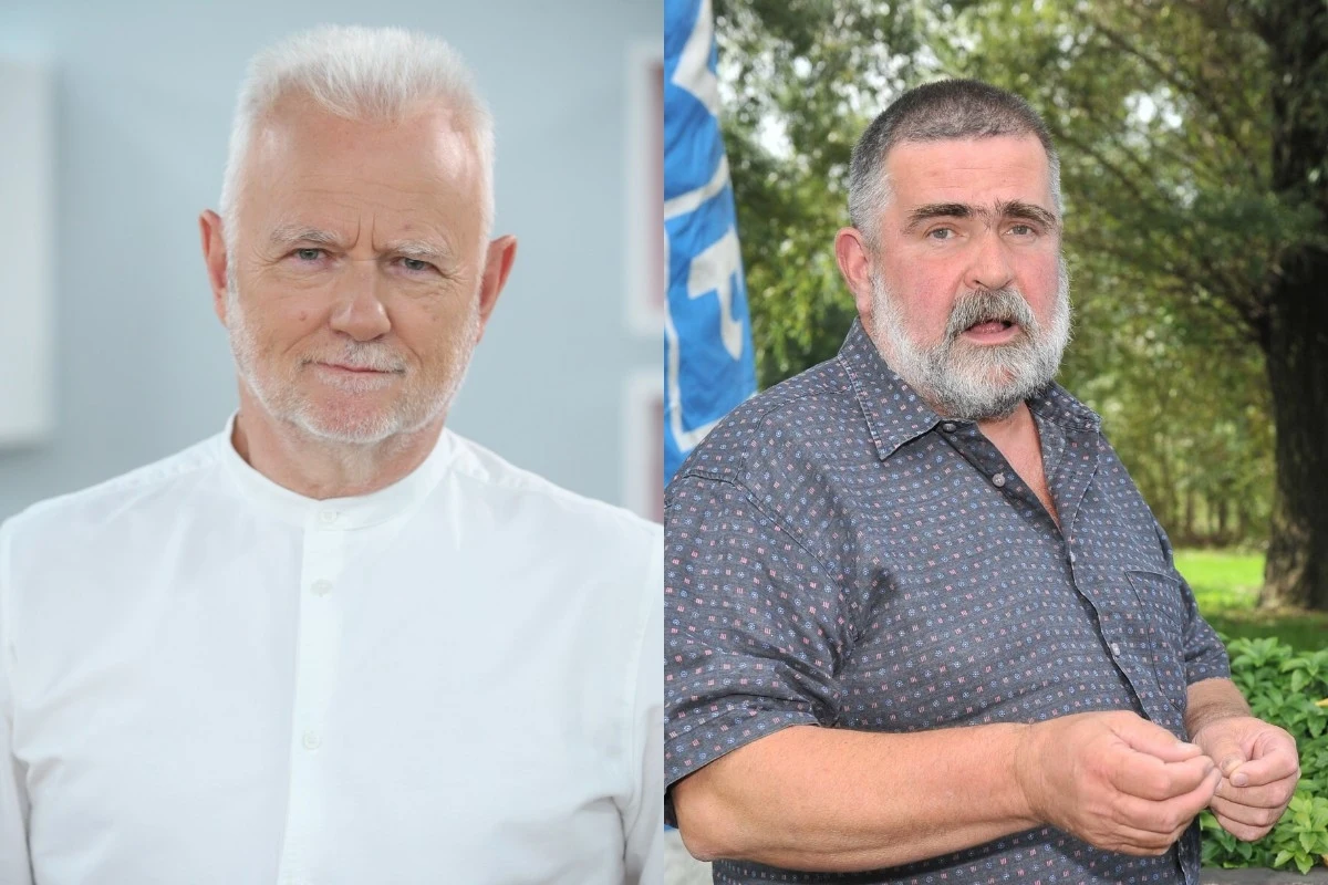 Krzysztof Piasecki i Janusz Rewiński Krzysztof Piasecki i Janusz Rewiński