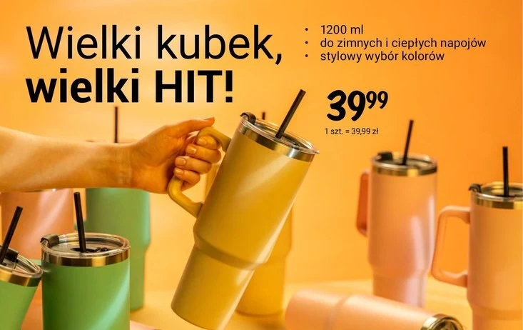 Olbrzymi kubek znów w Rossmannie! Olbrzymi kubek znów w Rossmannie!