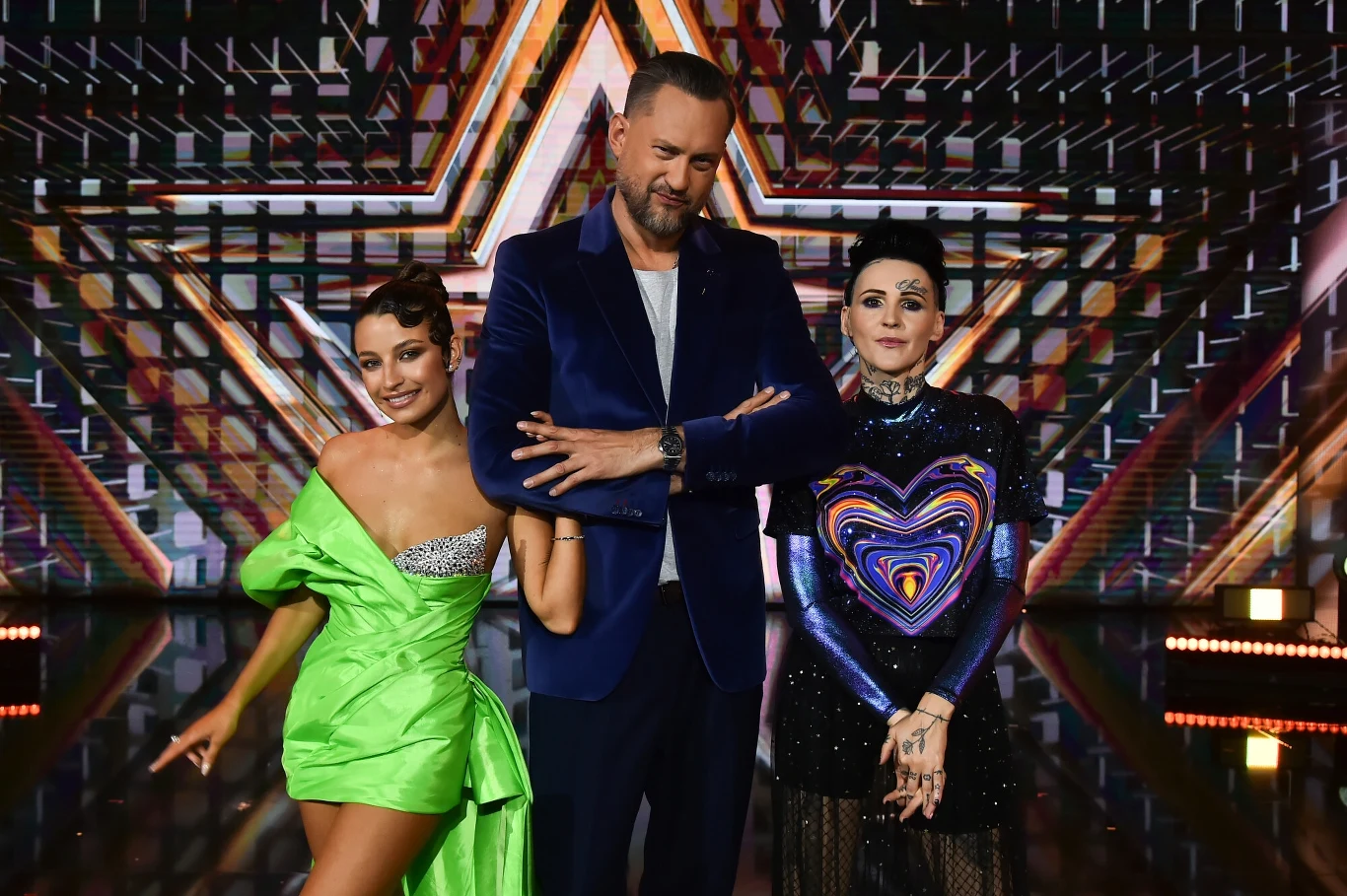 Julia Wieniawa, Marcin Prokop i Agnieszka Chylińska - jurorzy "Mam talent" Julia Wieniawa, Marcin Prokop i Agnieszka Chylińska - jurorzy "Mam talent"
