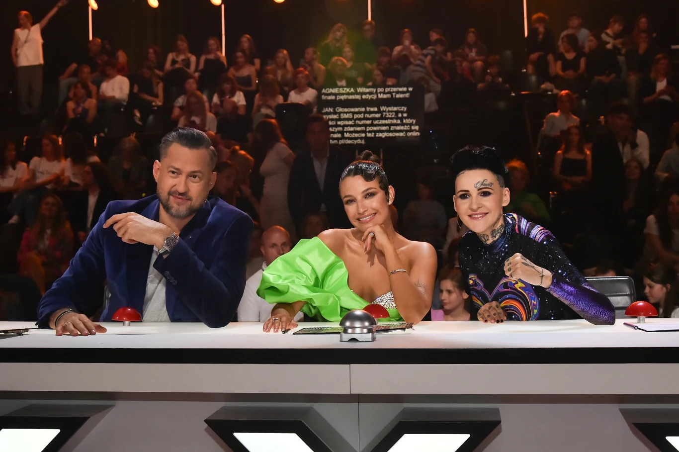 Marcin Prokop, Julia Wieniawa i Agnieszka Chylińska - jurorzy "Mam talent" Marcin Prokop, Julia Wieniawa i Agnieszka Chylińska - jurorzy "Mam talent"