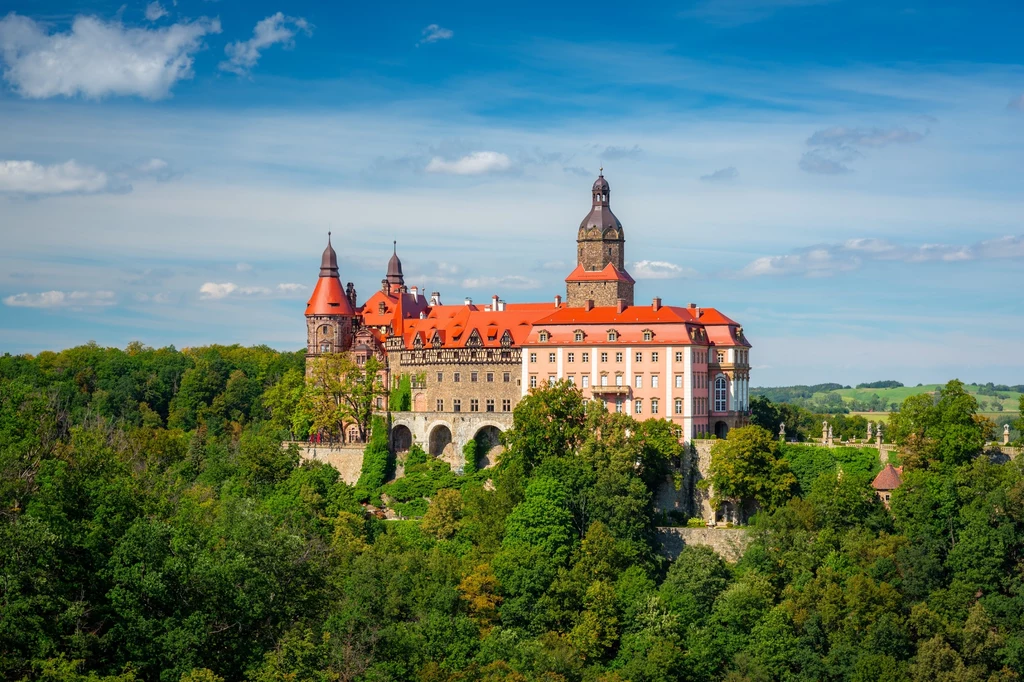 Zamek Książ to jeden z najpiękniejszych zamków w Polsce