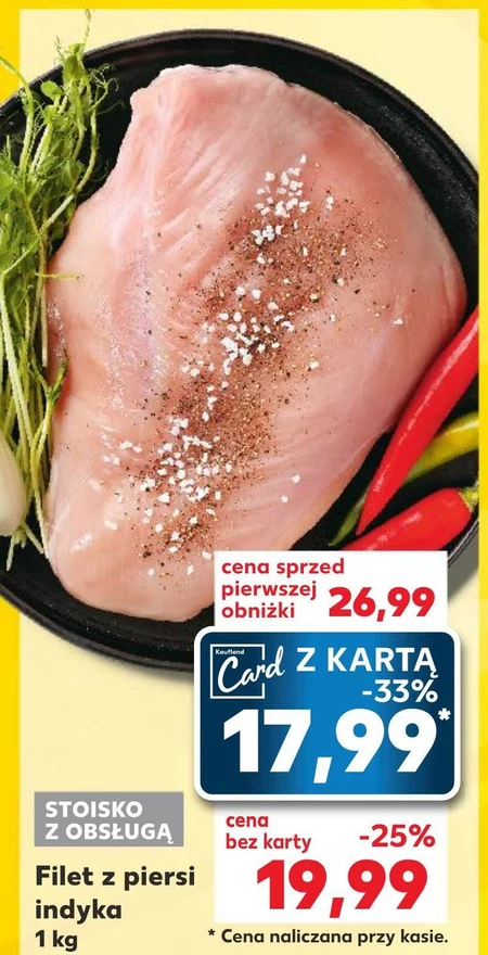 Filet z piersi indyka