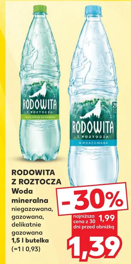 Негазована вода Rodowita