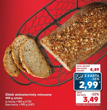 Chleb wieloziarnisty Kaufland