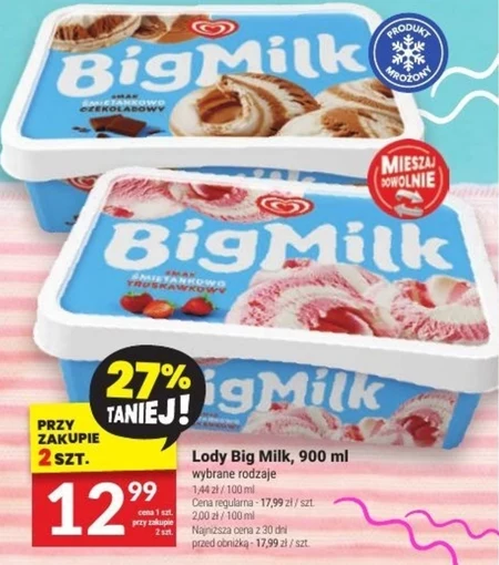 Lody Big Milk
