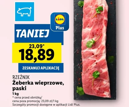 Żeberka wieprzowe Rzeźnik