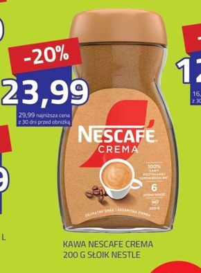 NESCAFÉ Crema Kawa rozpuszczalna 200 g niska cena