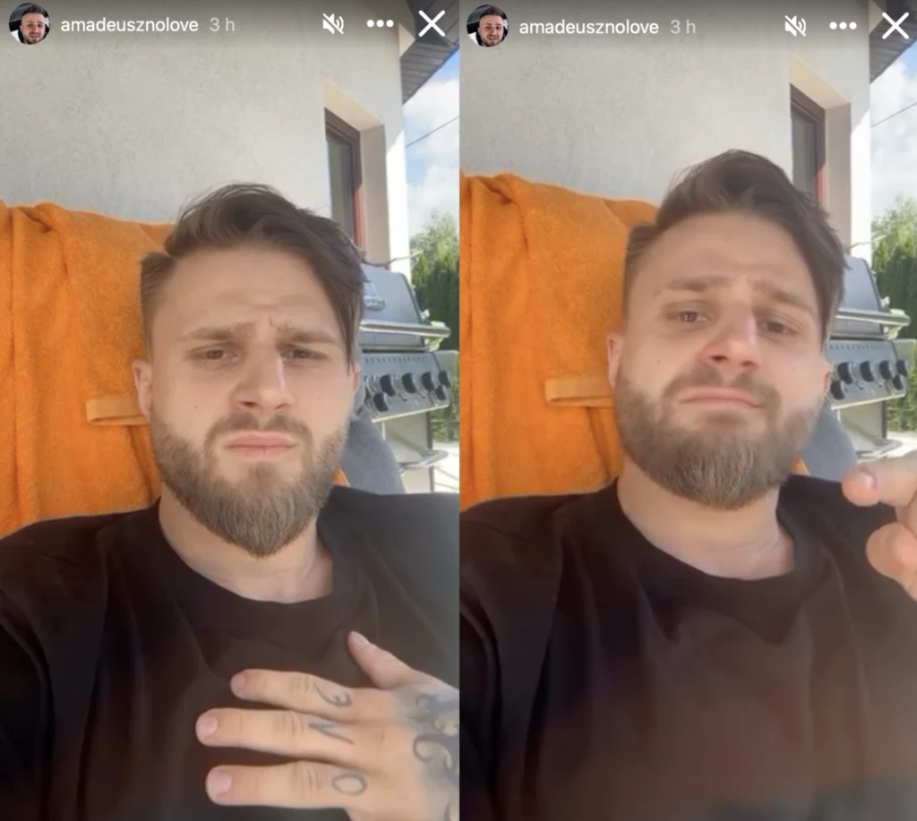 Amadeusz Roślik zabrał głos po oświadczeniu Clout MMA Amadeusz Roślik zabrał głos po oświadczeniu Clout MMA