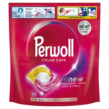 Perwoll Renew Color Caps Skoncentrowany środek do prania 472,5 g (35 prań) - 0