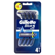 Gillette Blue3 Plus Comfort, maszynki jednorazowe dla mężczyzn, 4 sztuk