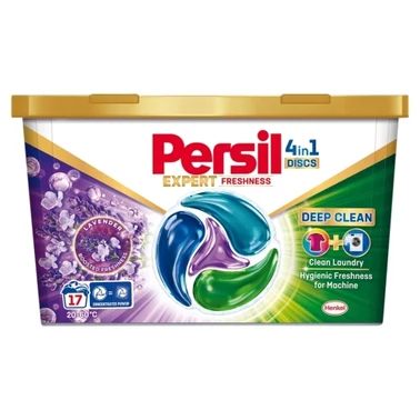 Persil Discs Expert Lavender Freshness Skoncentrowany środek w kapsułkach 280,5 g (17 prań) - 0