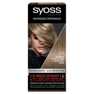Syoss Krem koloryzujący 7_5 naturalny popielaty blond - 0