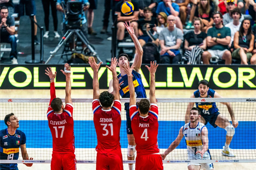 Mecz Francja - Włochy w Lidze Narodów Mecz Francja - Włochy w Lidze Narodów