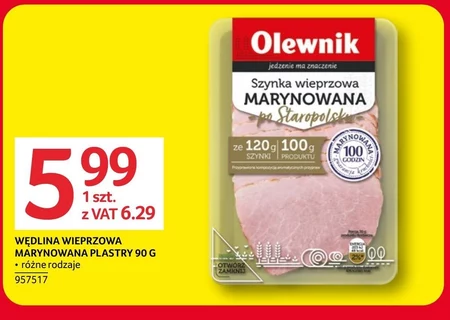 Wędlina wieprzowa Olewnik