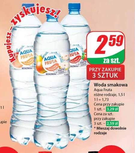 Woda smakowa Aqua Fruta