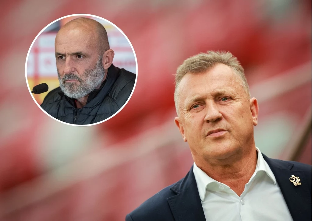 Cezary Kulesza i Michał Probierz (na małym zdjęciu) Cezary Kulesza i Michał Probierz (na małym zdjęciu)