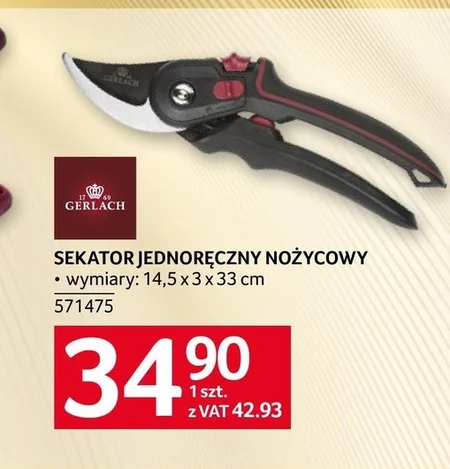 Sekator nożycowy