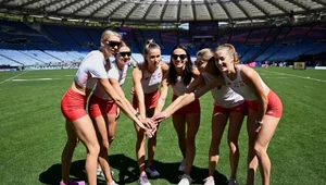 Od lewej: Iga Baumgart-Witan, Kinga Gacka, Natalia Kaczmarek, Marika Popowicz-Drapała , Alicja Wrona-Kutrzepa i Aleksandra Formella