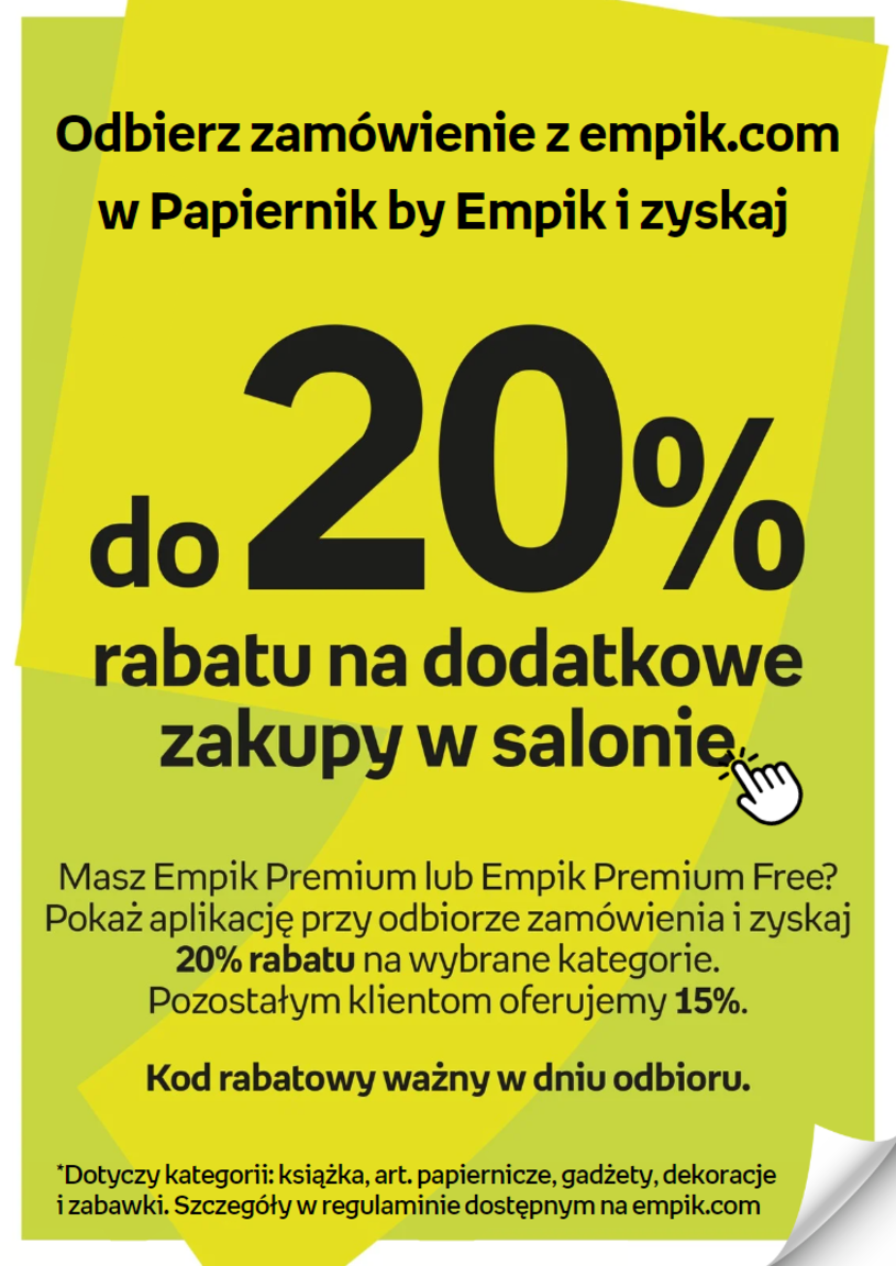 Gazetka promocyjna Papiernik by Empik - ważna od 05. 06. 2024 do 23. 06. 2024