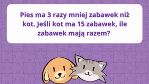 Zagadka matematyczna dla dzieci. Aż 97% osób dorosłych ma z nią kłopot