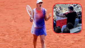 Iga Świątek zwróciła uwagę na rozpraszającą ją flagę. Jest reakcja Polaków