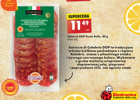 Kiełbasa Gusto Bello