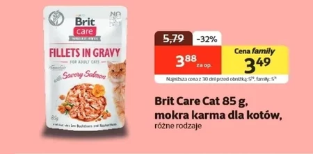 Вологий корм для котів Brit Care