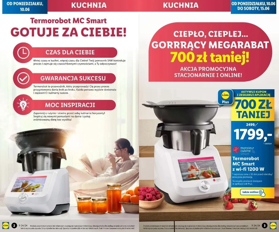 Popularny termorobot o 700 zł taniej w Lidlu!