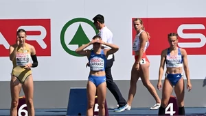 Klaudia Wojtunik opuszcza bieżnię w Rzymie
