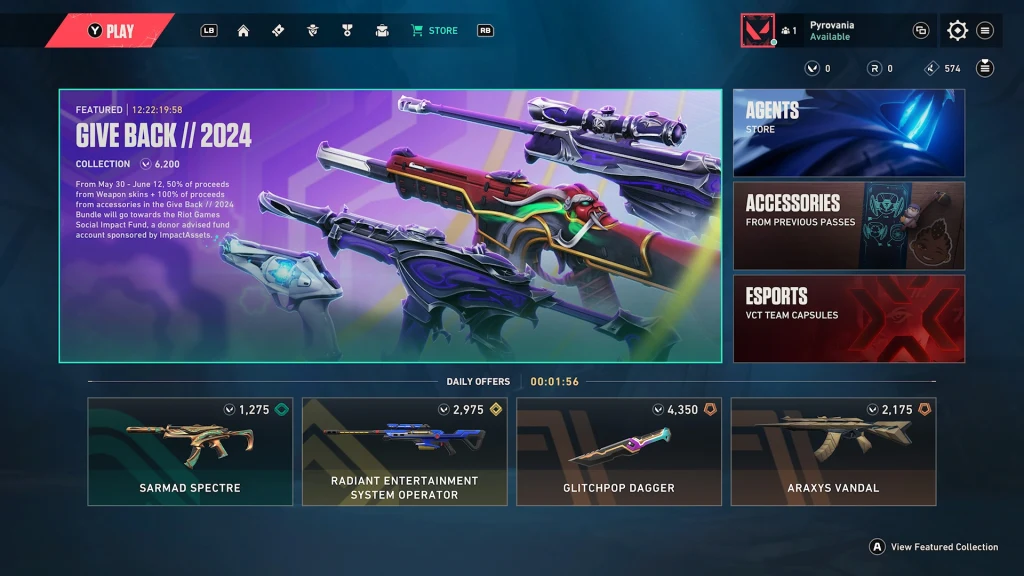 Valorant w wersji konsolowej Valorant w wersji konsolowej