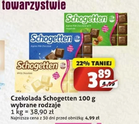 Czekolada Schogetten