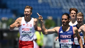 Mateusz Borkowski - czwarty w biegu eliminacyjnym na 800 metrów