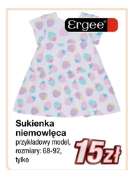Sukienka niemowlęca Ergee