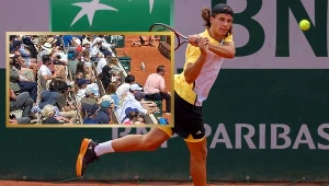 Alert wysokiego stopnia w finale Berkiety. Fanka przyjęła cios