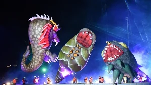 Kraków. Parada Smoków 2024. Tak wyglądało widowisko plenerowe 