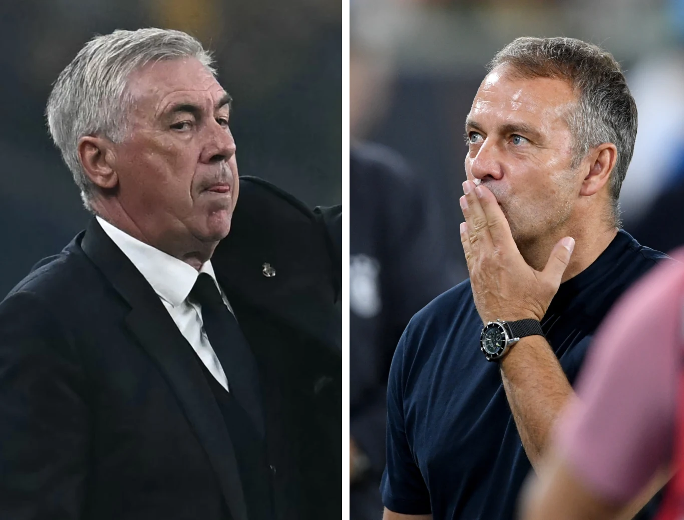 Carlo Ancelotti i Hansi Flick