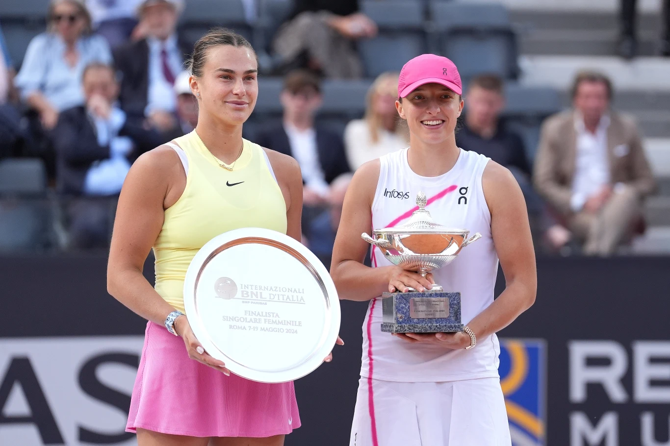 Aryna Sabalenka i Iga Świątek Aryna Sabalenka i Iga Świątek
