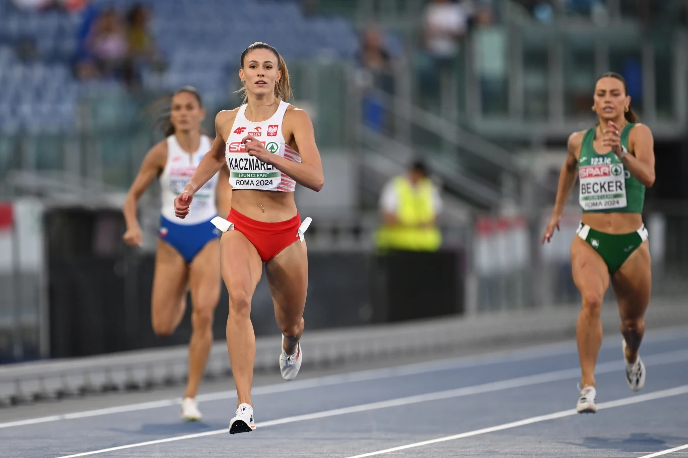 Natalia Kaczmarek w półfinale ME
