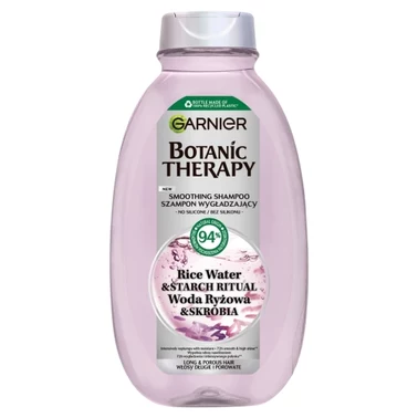 Garnier Botanic Therapy Szampon wygładzający woda ryżowa & skrobia 400 ml - 0