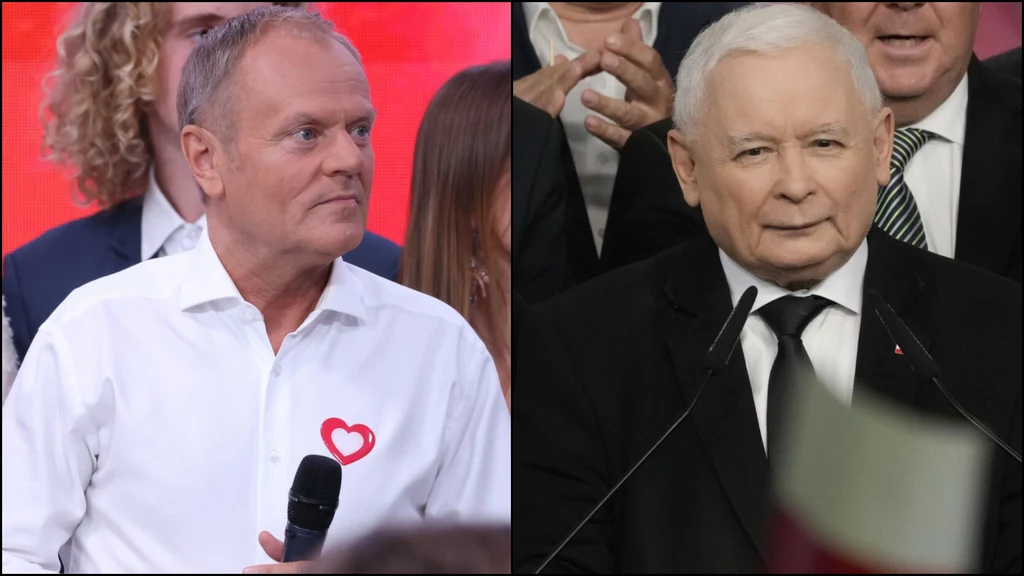 Donald Tusk, Jarosław Kaczyński Donald Tusk, Jarosław Kaczyński