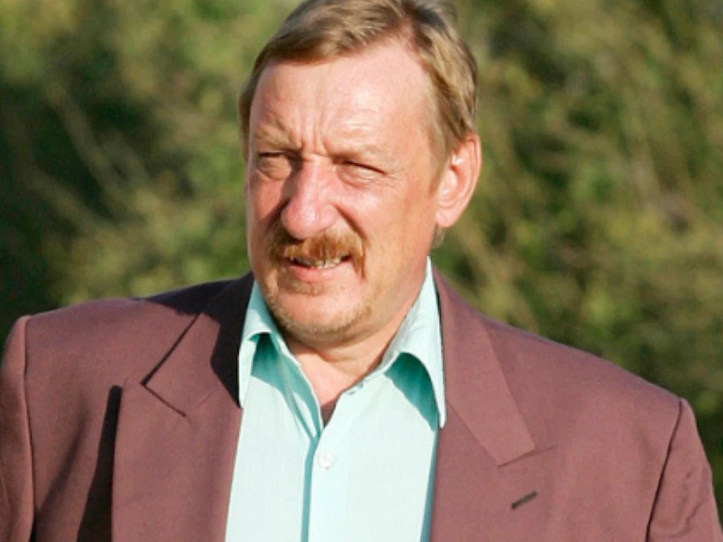 Sylwester Maciejewski na planie "Rancza", 2006 rok