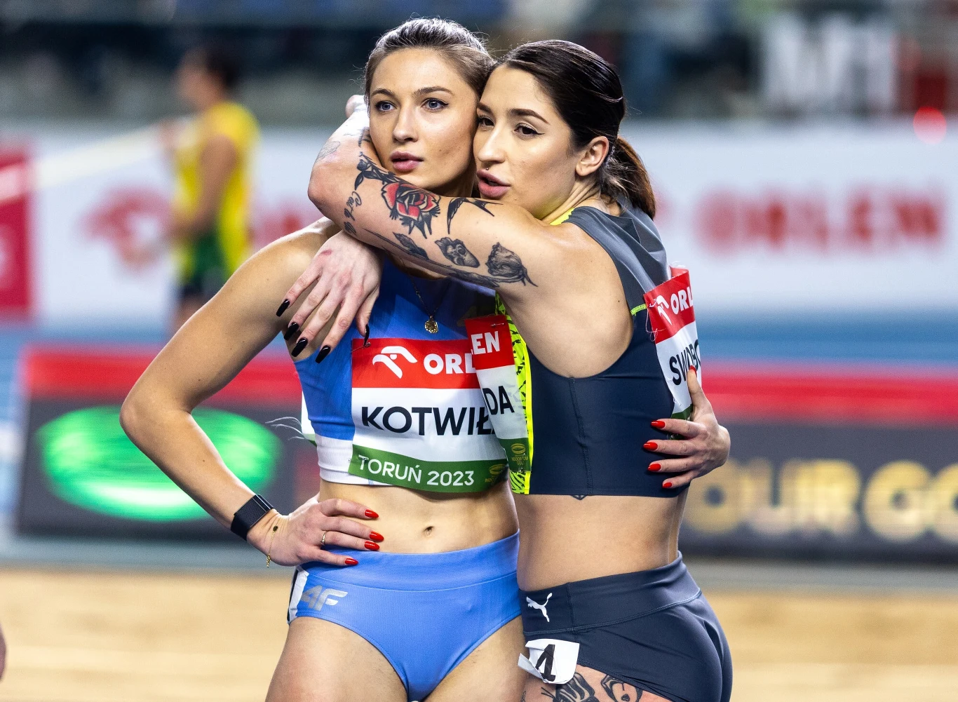 Martyna Kotwiła i Ewa Swoboda - reprezentantki Polski na ME w Rzymie