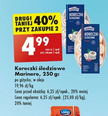 Koreczki śledziowe Marinero