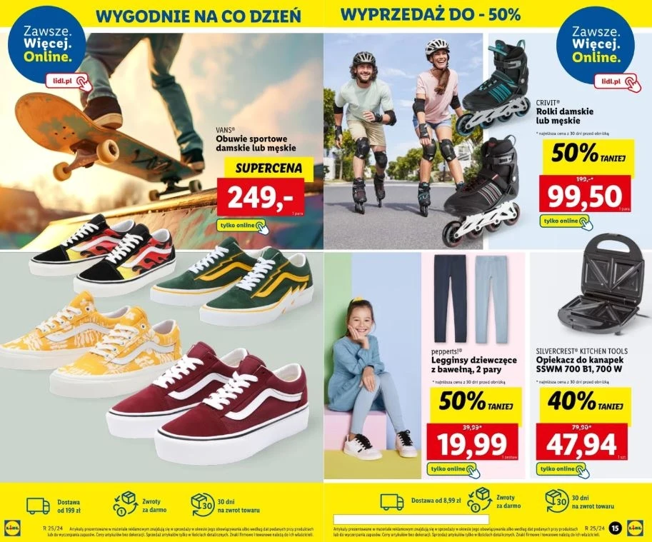 Lidl oferuje buty Vans w niskiej cenie!
