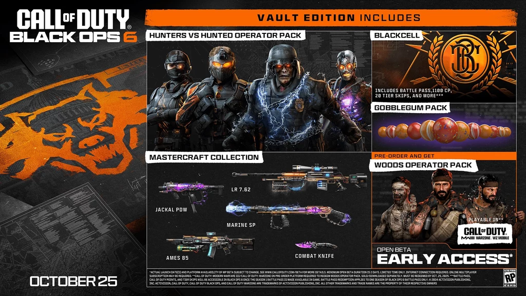 Edycja Vault Call of Duty: Black Ops 6 Edycja Vault Call of Duty: Black Ops 6