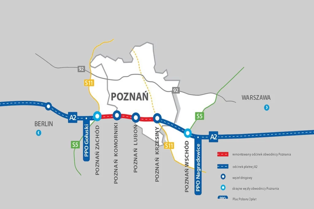 Szykuje się prawdziwa rewolucja na A2. / Fot. zdm.poznan 