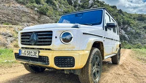 Mercedes G580 EQ zamyka usta niedowiarkom. Elektryczna "Gelenda" rządzi w terenie